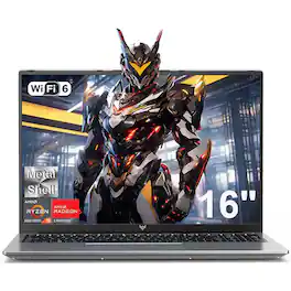 ACEMAGIC - RX16 - 16" Gaming Laptop - AMD Ryzen 7 H 255(8C/16T, Up to 4.9GHz) - AMD Radeon 780M - 16GB DDR5 - 512GB SSD BT - Gray