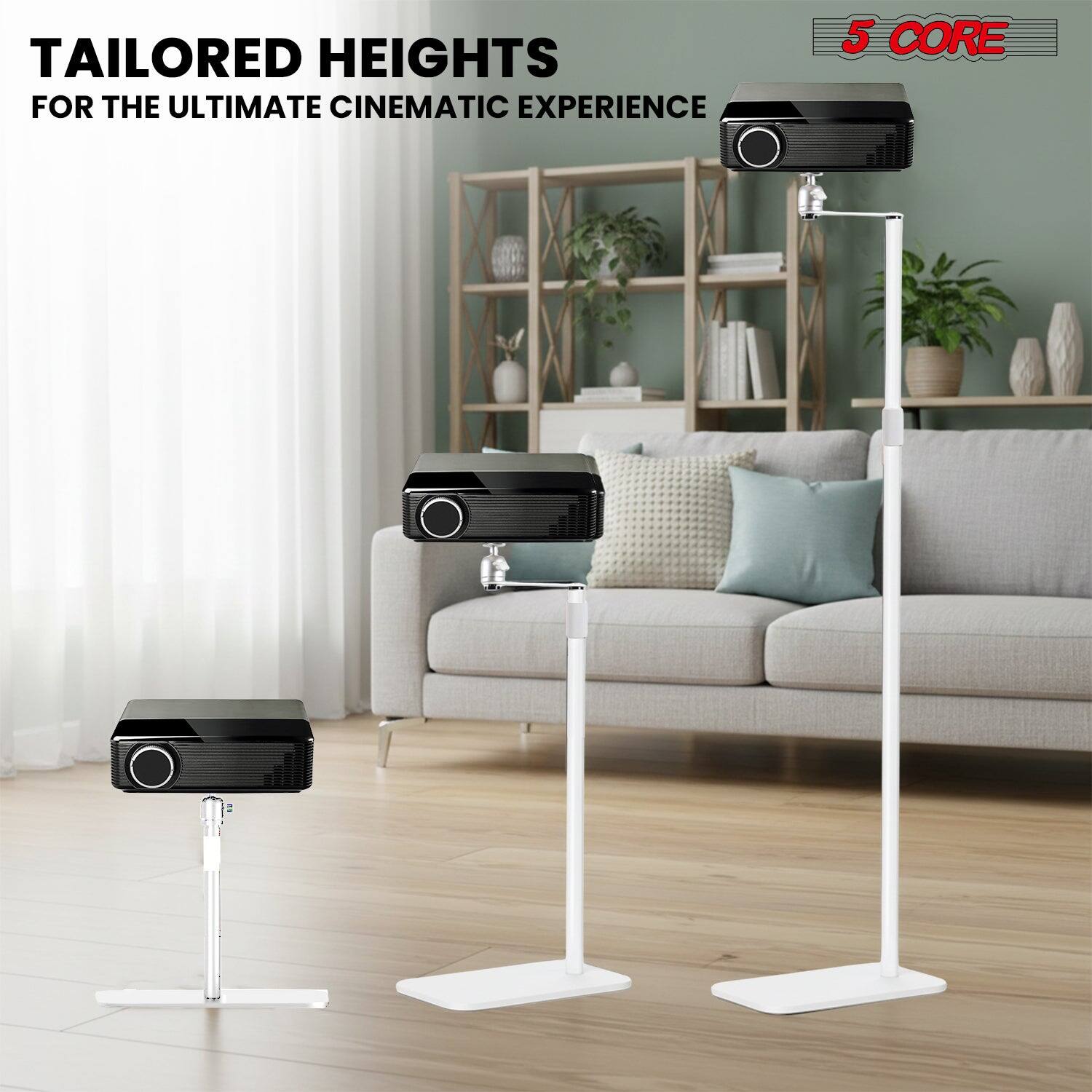 TAILORED HEIGHTS FOR THE ULTIMATE CINEMATIC EXPERIENCE

5 CORE