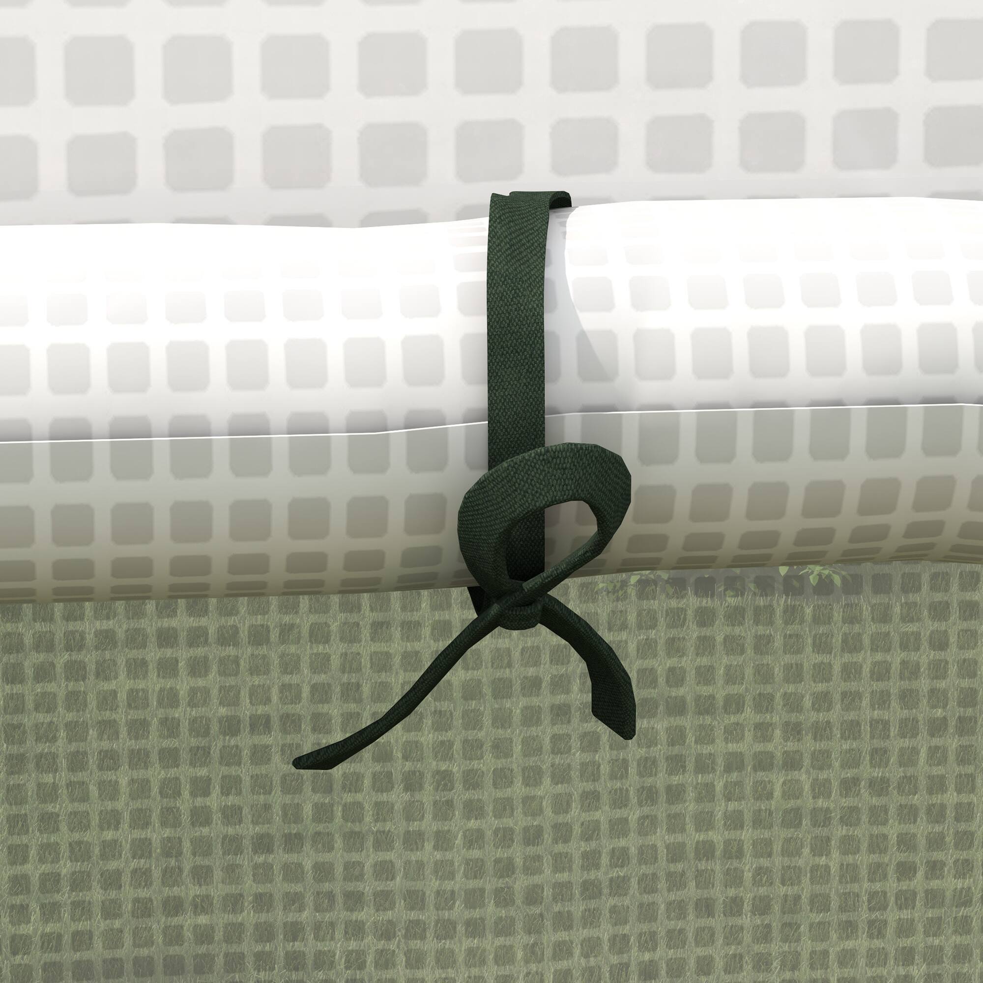 Alt View 7. Outsunny - Replacement Cover - White.