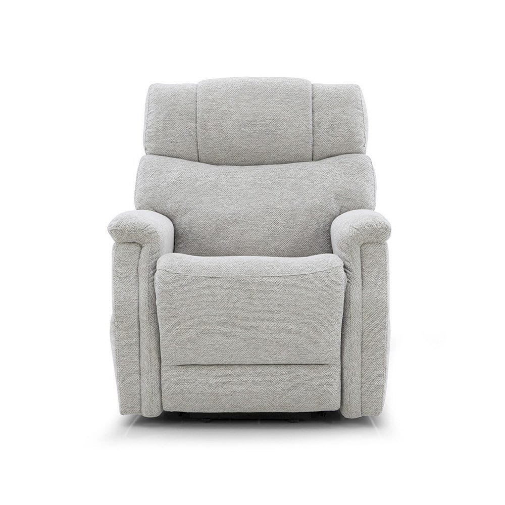 Heartland Furniture - Power Recliner – Lift Chair With Electric Power, Supportive Design, Light Grey - Light Gray