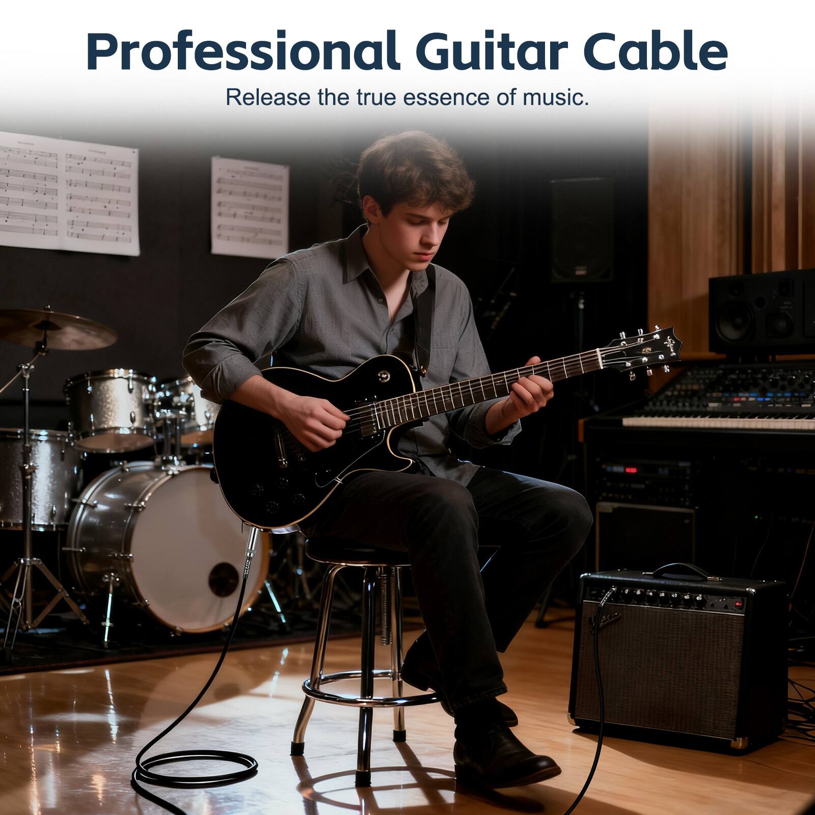 Professional Guitar Cable  
Release the true essence of music.