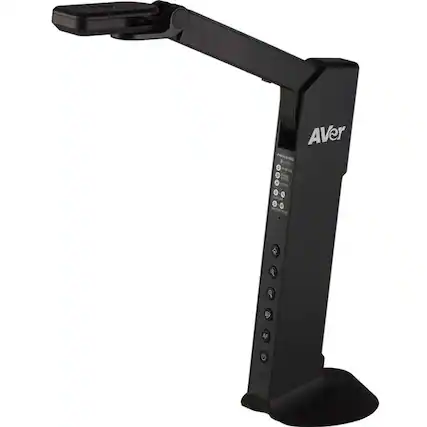 Front. AVerMedia - AVer USB/HDMI Document Camera - 0.33" CMOS - 20x Digital Zoom - 60 fps - Black.