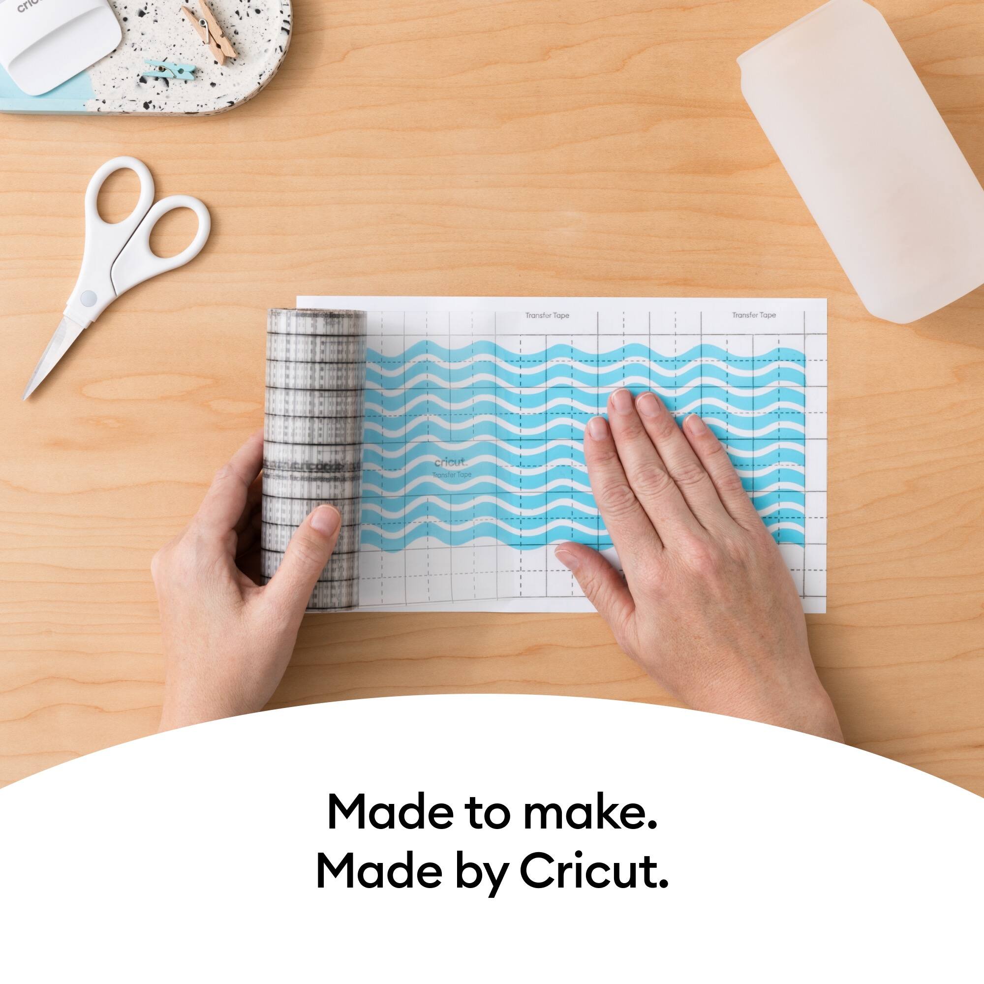 Made to make.  
Made by Cricut.