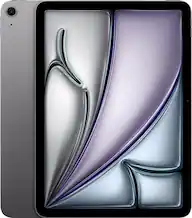 Front. Apple - 11-inch iPad Air M4 chip Wi-Fi 128GB - Space Gray.