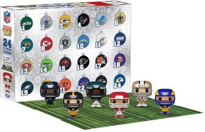 FUNKO POP NFL 8種セット FUNKO Advent Calendar: NFL 2024 COLLECTABLES Multicolor