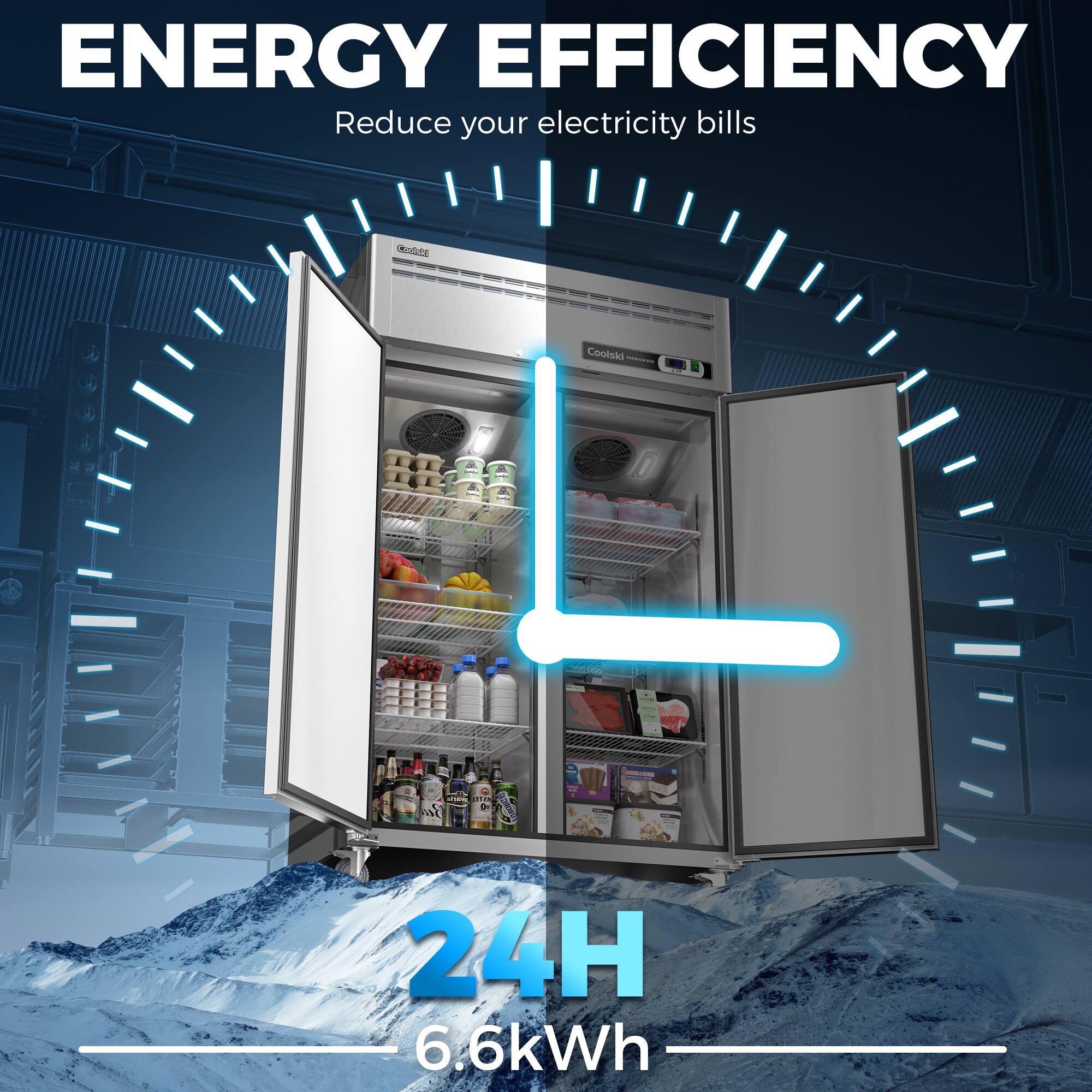 ENERGY EFFICIENCY  
Reduce your electricity bills  

24H  
6.6kWh