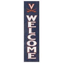 Jardine - Virginia Cavaliers 12'' x 48'' Welcome Leaner - Navy