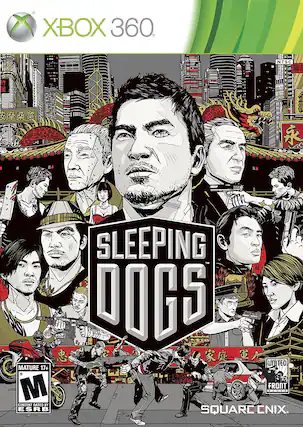 XBOX 360
NTSC
MATURE 17+
CONTENT RATED BY ESRB
SLEEPING DOGS
UNITED FRONT
SQUARE ENIX - E10+ (Everyone 10+)