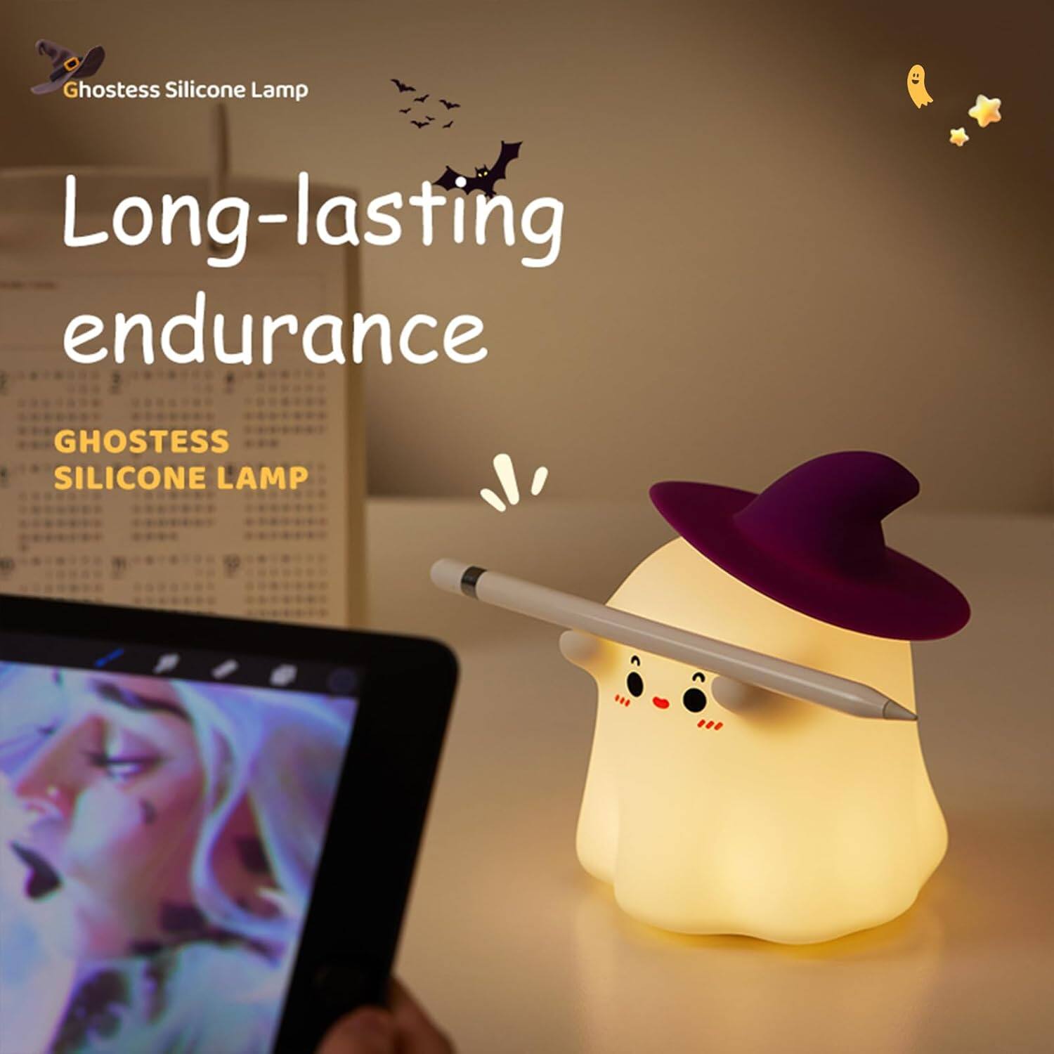 Ghostess Silicone Lamp

Long-lasting endurance

GHOSTESS SILICONE LAMP