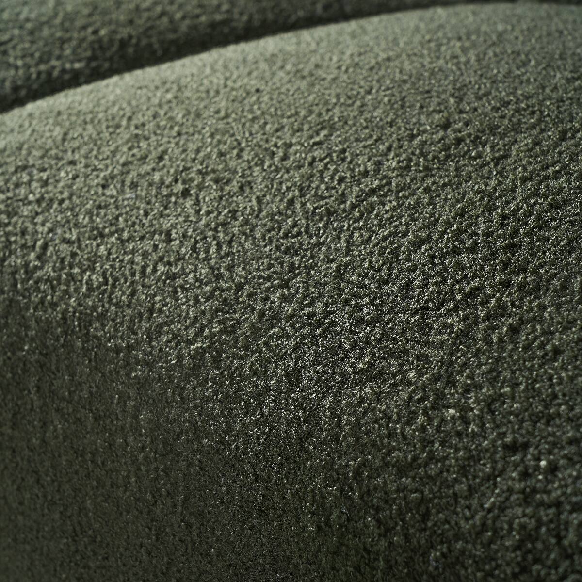 Alt View 6. Ropilly - Ropilly 87 inch curved sofa, streamlined contemporary sofa, green 3 seat living room couch - Green.