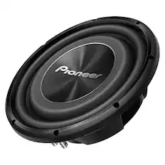 Front. Pioneer - A-Series TS-A3000LS4 Shallow-Mount 12" 1,500W Max Subwoofer - Black.