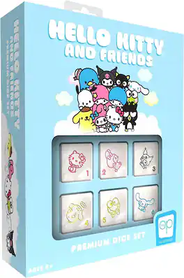 USAoploy - Sanrio Hello Kitty and Friends Premium Game Dice - Blue