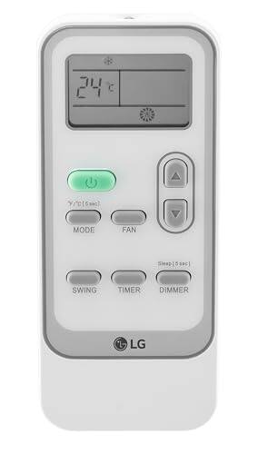 24°C / C(5l) MODE FAN Sleep[5s9c] SWING TIMER DIMMER LG