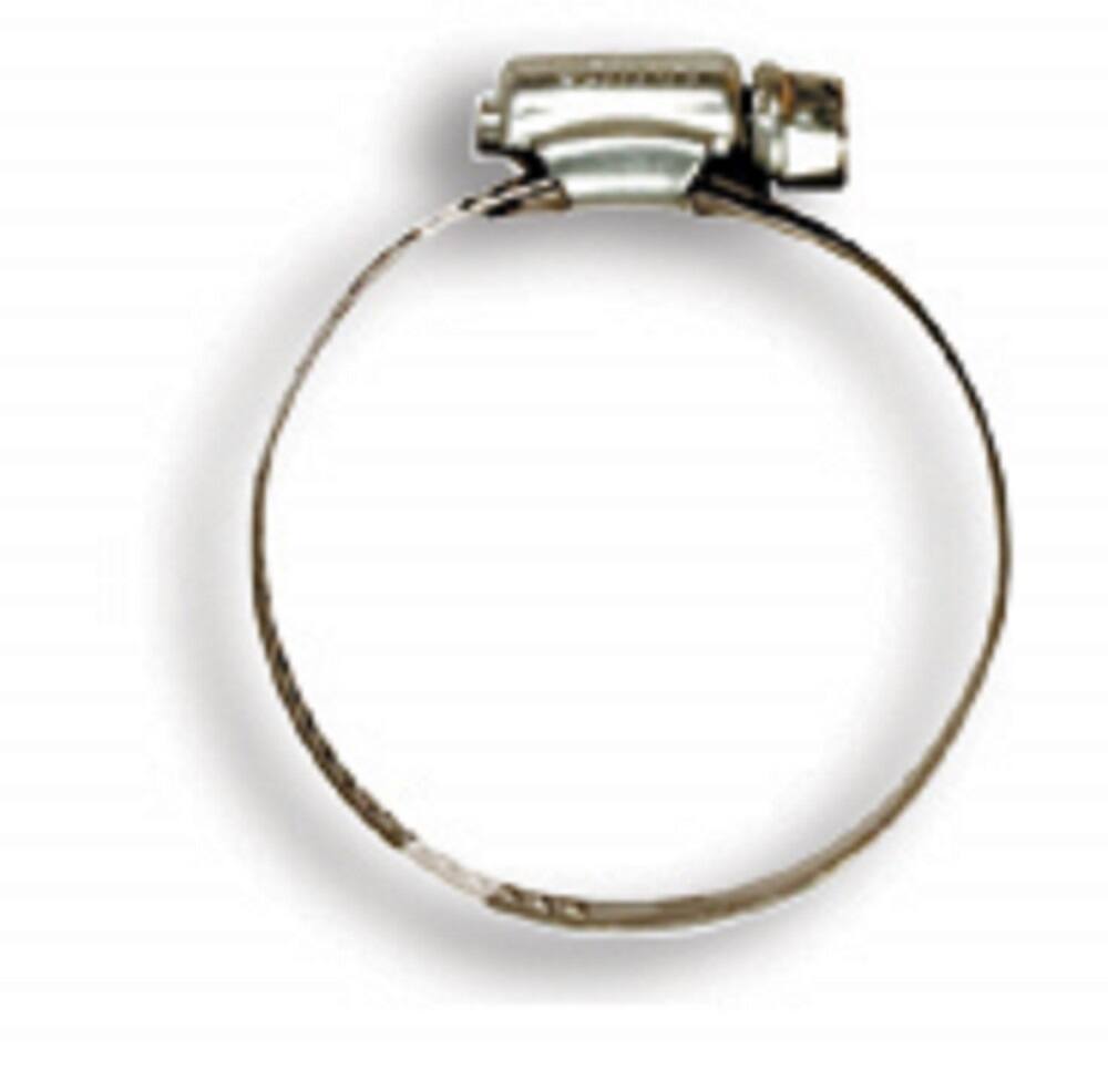 Alt View 1. Swim Central - Silver Colored Hose Clamps - 2.5" - Set of 2 - Silver.