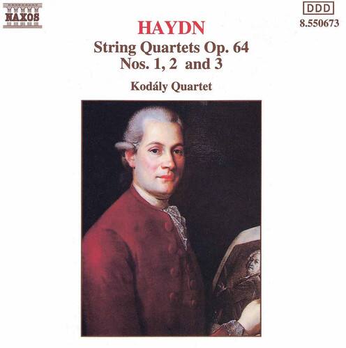 HAYDN  
String Quartets Op. 64  
Nos. 1, 2 and 3  
Kodály Quartet  

NAXOS  
8.550673  
DDD