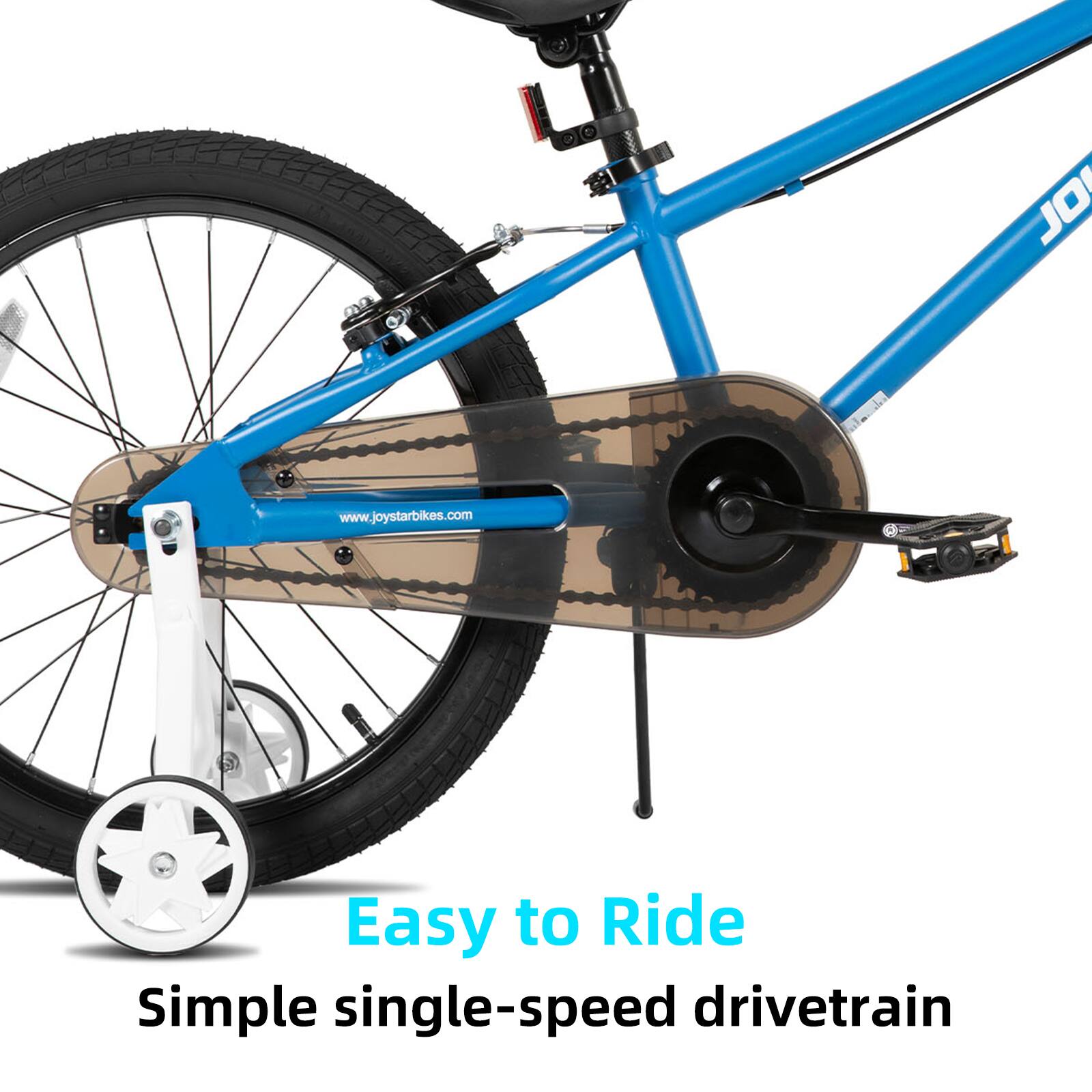 JO  
www.joystarbikes.com  
Easy to Ride  
Simple single-speed drivetrain