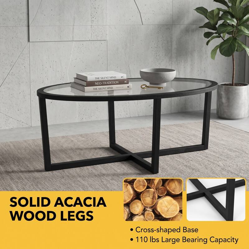 THE SILENT MIND NEO-TRADITION THE SILENT MIND THE INTIS UNI

SOLID ACACIA WOOD LEGS
Cross-shaped Base
110 lbs Large Bearing Capacity