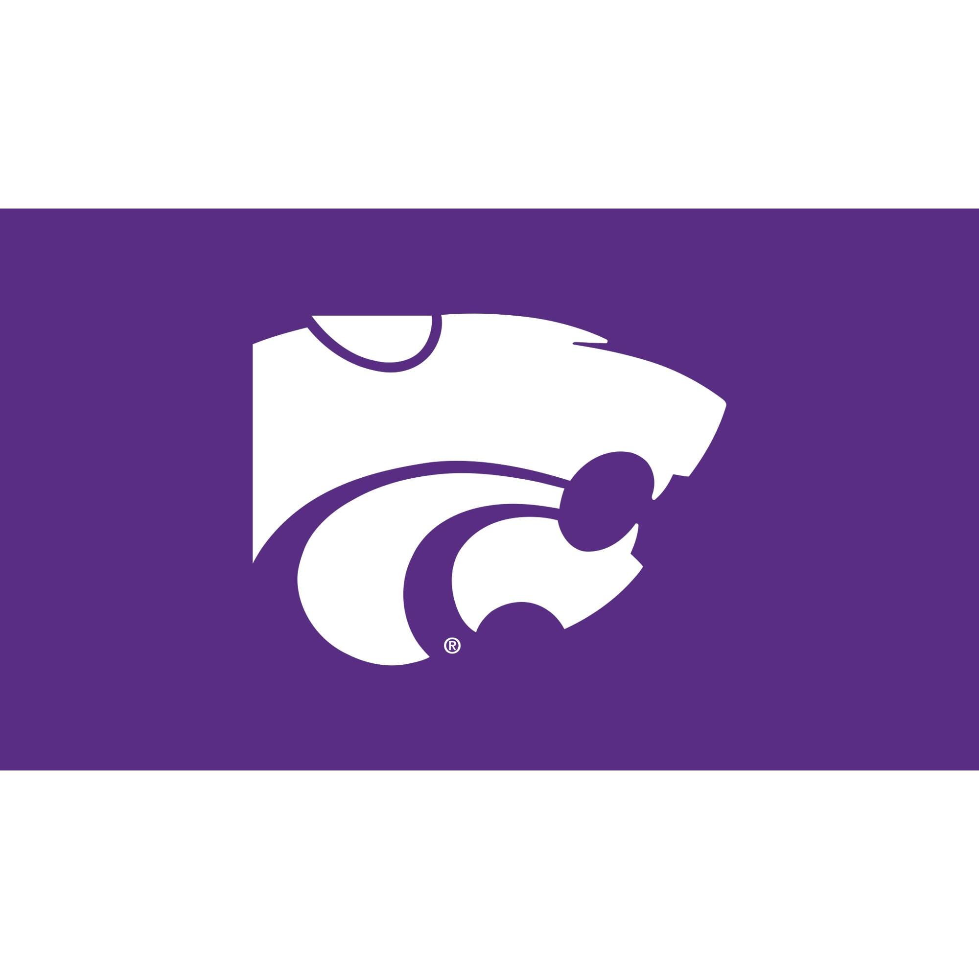 Front. Evergreen Enterprises - Kansas State Wildcats 28" x 16" Turf Mat - Multicolor.