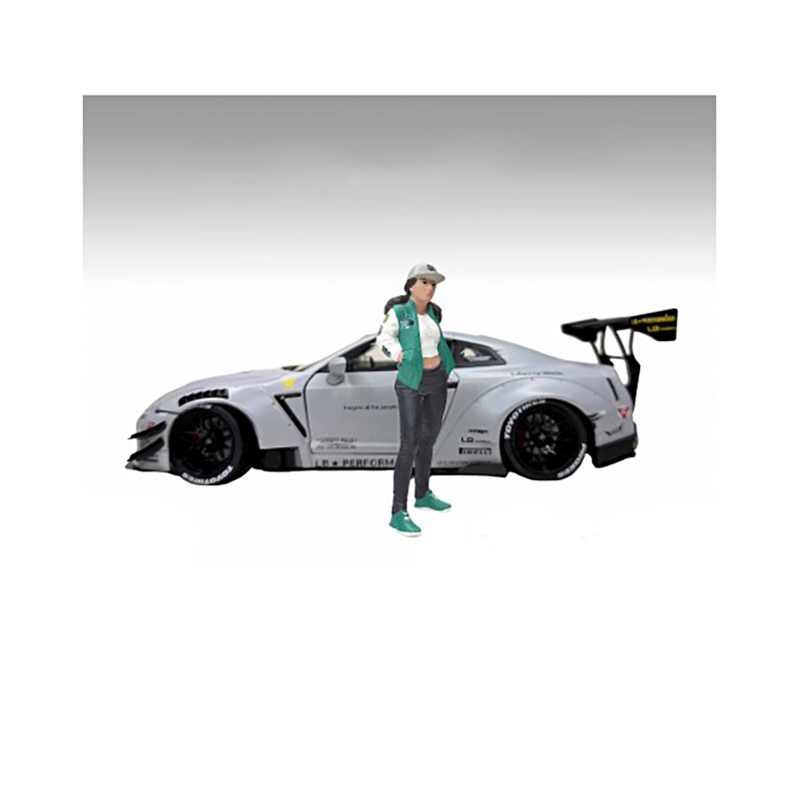 "LB Nation" Figure #3 for 1/24 Scale Models by American Diorama