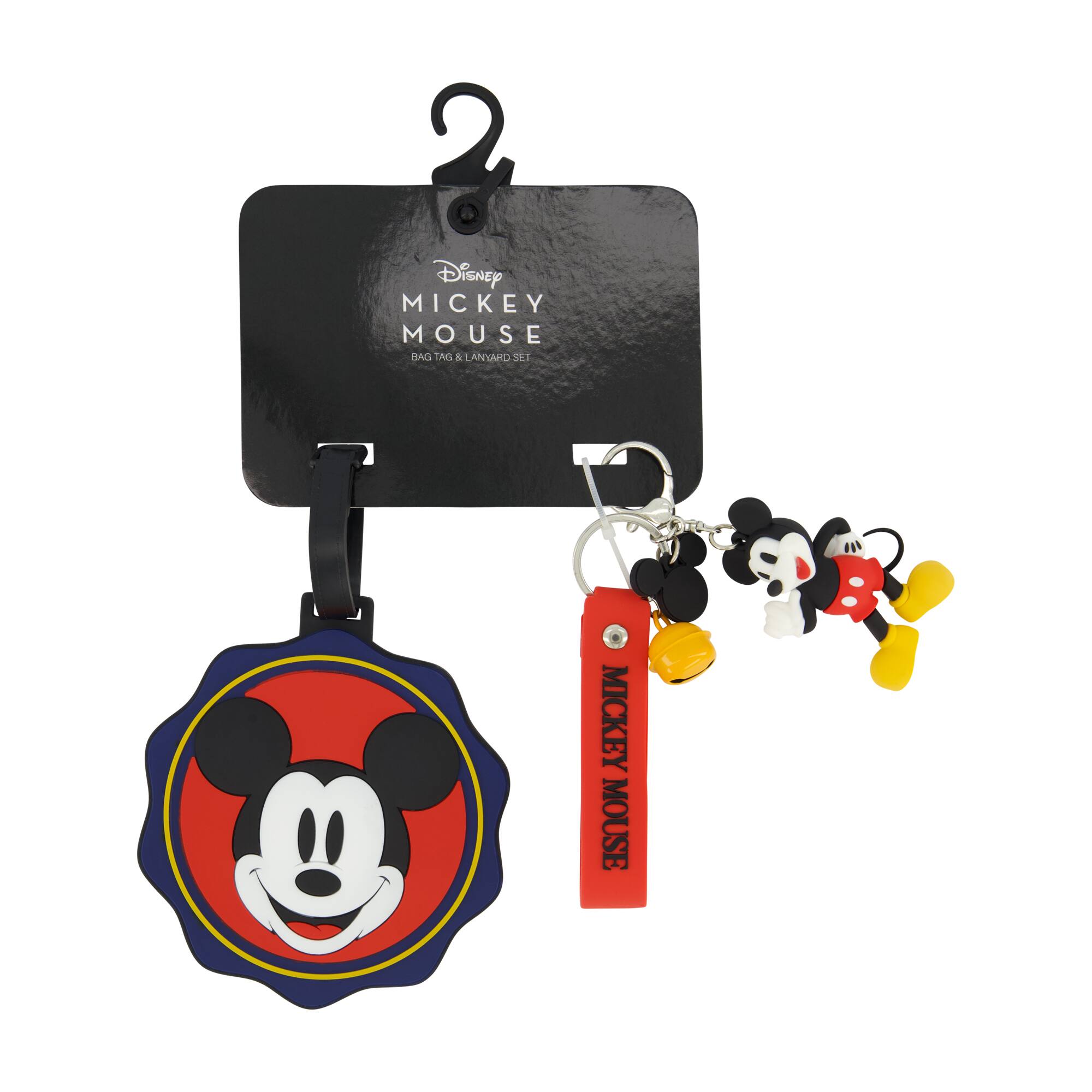 Disney MICKEY MOUSE  
BAG TAG & LANVARD SET
