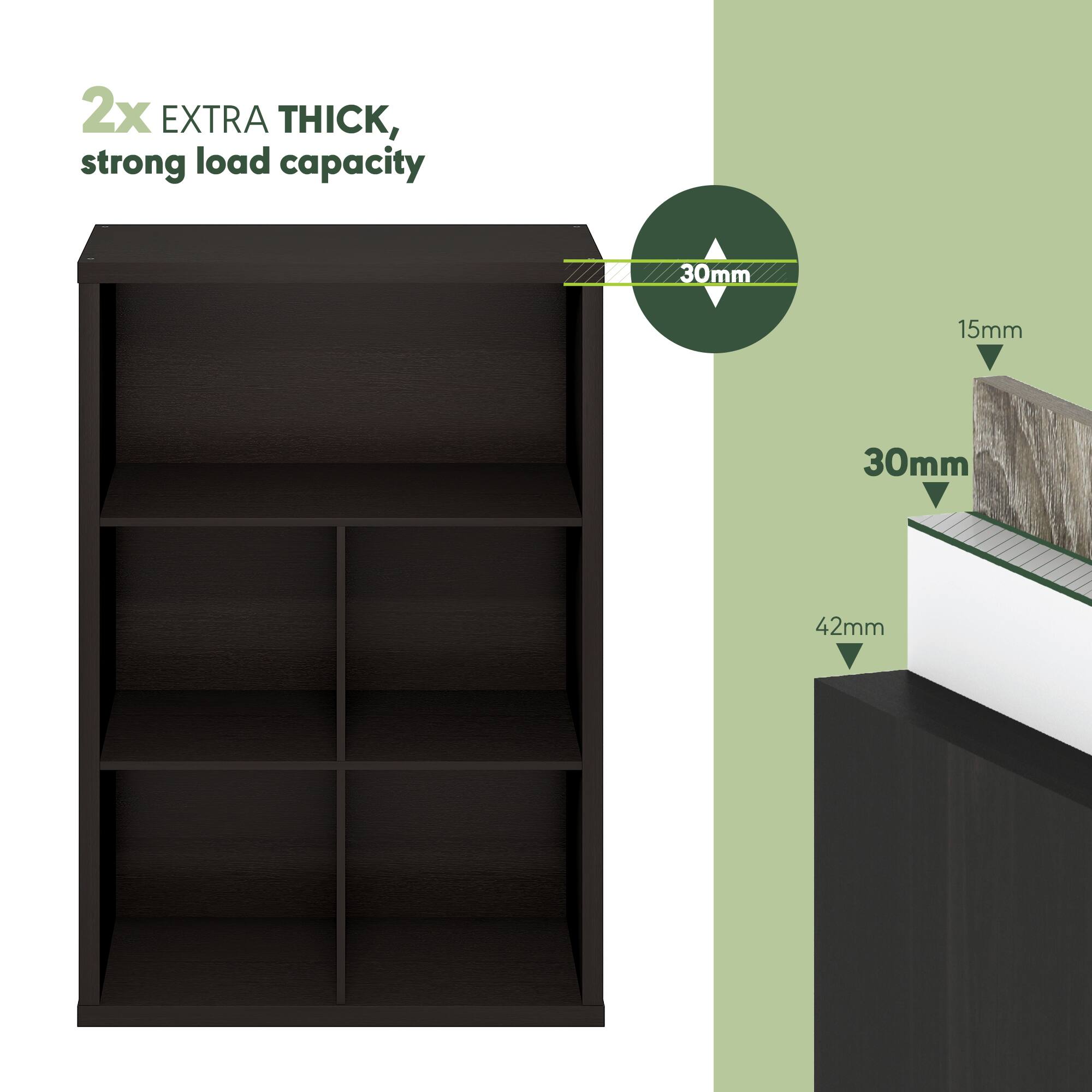 2x EXTRA THICK, strong load capacity

30mm

15mm

30mm

42mm