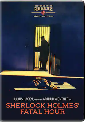 Front. Sherlock Holmes’ Fatal Hour (aka The Sleeping Cardinal) - DVD.