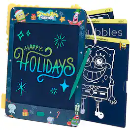JitteryGit - Spongebob SquarePants Lcd Doodle Writing TabletXMAS