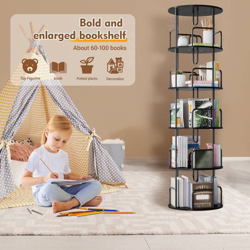 Bold and enlarged bookshelf  
About 60-100 books  
Toy Figurine  
book  
Potted plants  
Decoration