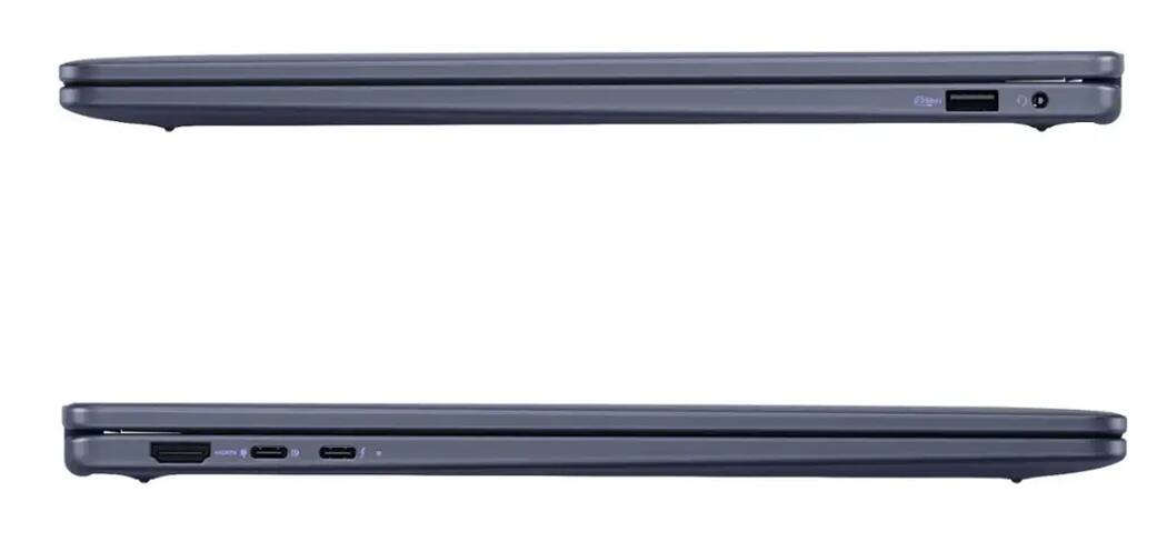 Alt View 7. Dell - DELL 16 2-in-1 Laptop 16.0 WQXGA Display (Intel Ultra 9-288V, 32GB LPDDR5X, 2TB PCIe SSD, Active Pen, Win 11 Pro) - Midnight Blue.