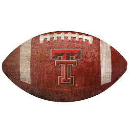 Fan Creations - Texas Tech Red Raiders 12'' Football Sign - Multicolor