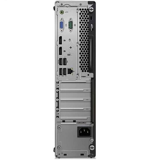 Left. Lenovo - Lenovo ThinkCentre M720 Small Form Factor i7-9700 16GB 512GB SSD Windows 11 Pro - Black.