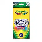 Crayola Ultra-Clean Washable Markers Color Max
Our Brightest Colors Yet
8 Classic Colors
Fine Line
8