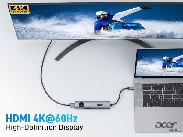 4K @60Hz

HDMI 4K@60Hz High-Definition Display

acer Gadget
