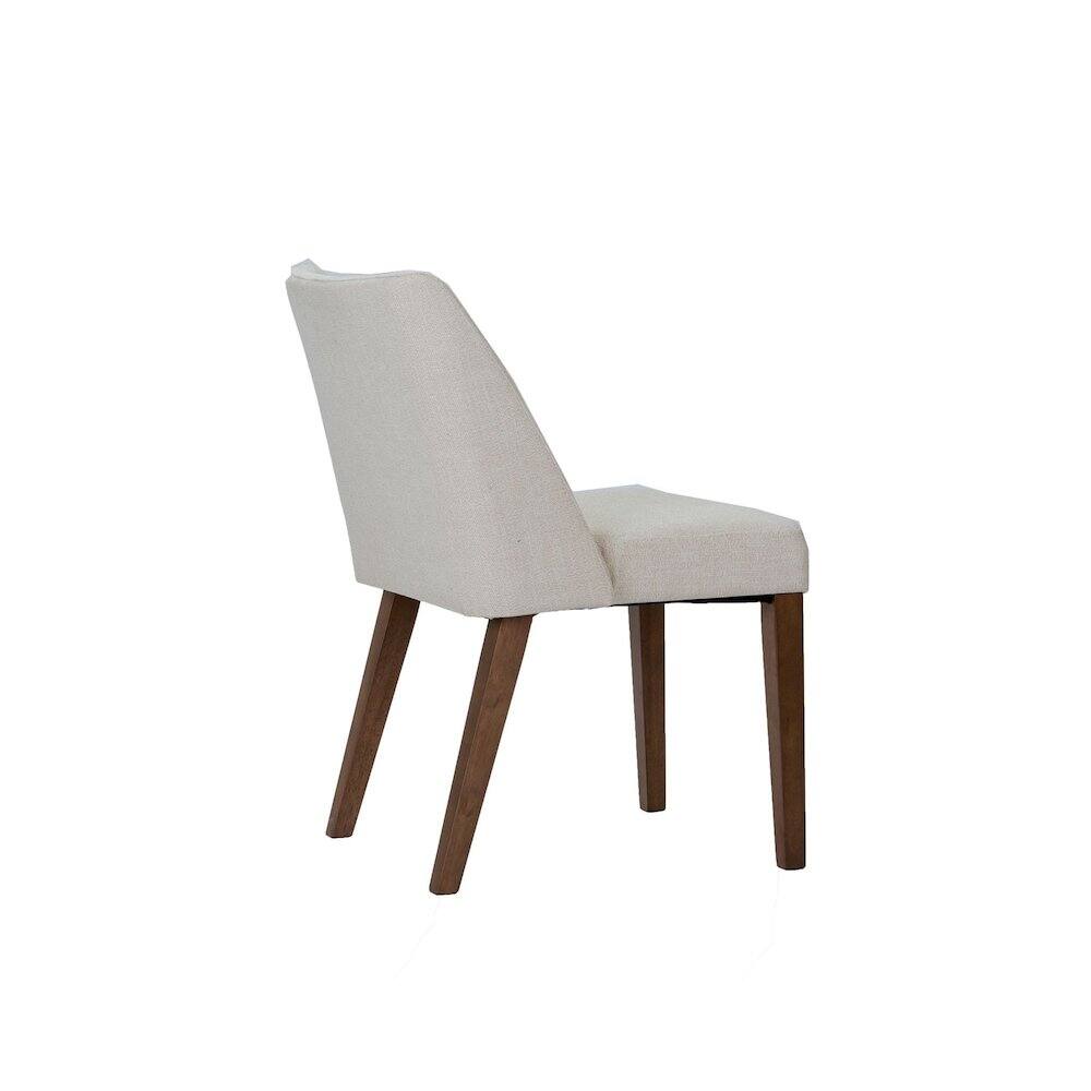 Alt View 1. Liberty Furniture Industries - Space Savers Nido Chair - Light Tan (RTA)-Set of 2 in Satin Walnut - Brown.