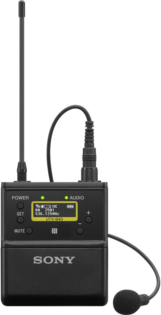 POWER AUDIO SET TH MIC Z 00 2501 536. 125MHz UTX-B40 + - MUTE N SONY