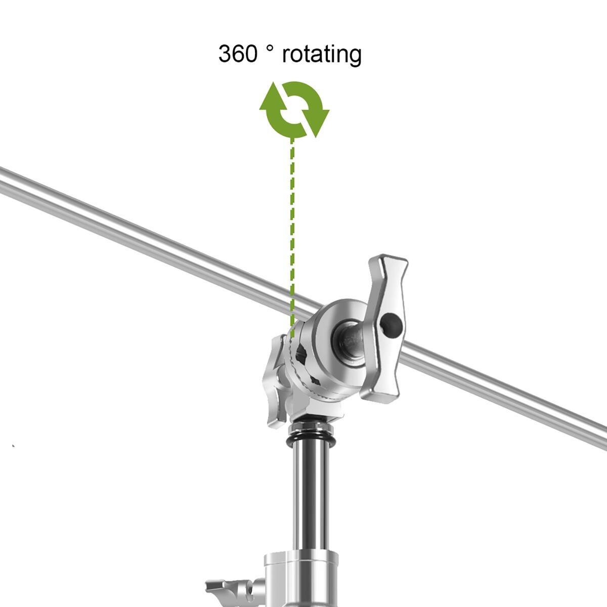360° rotating