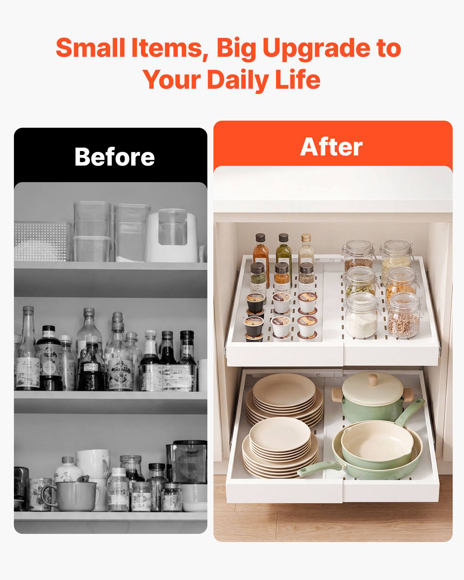 Small Items, Big Upgrade to Your Daily Life

Before

After