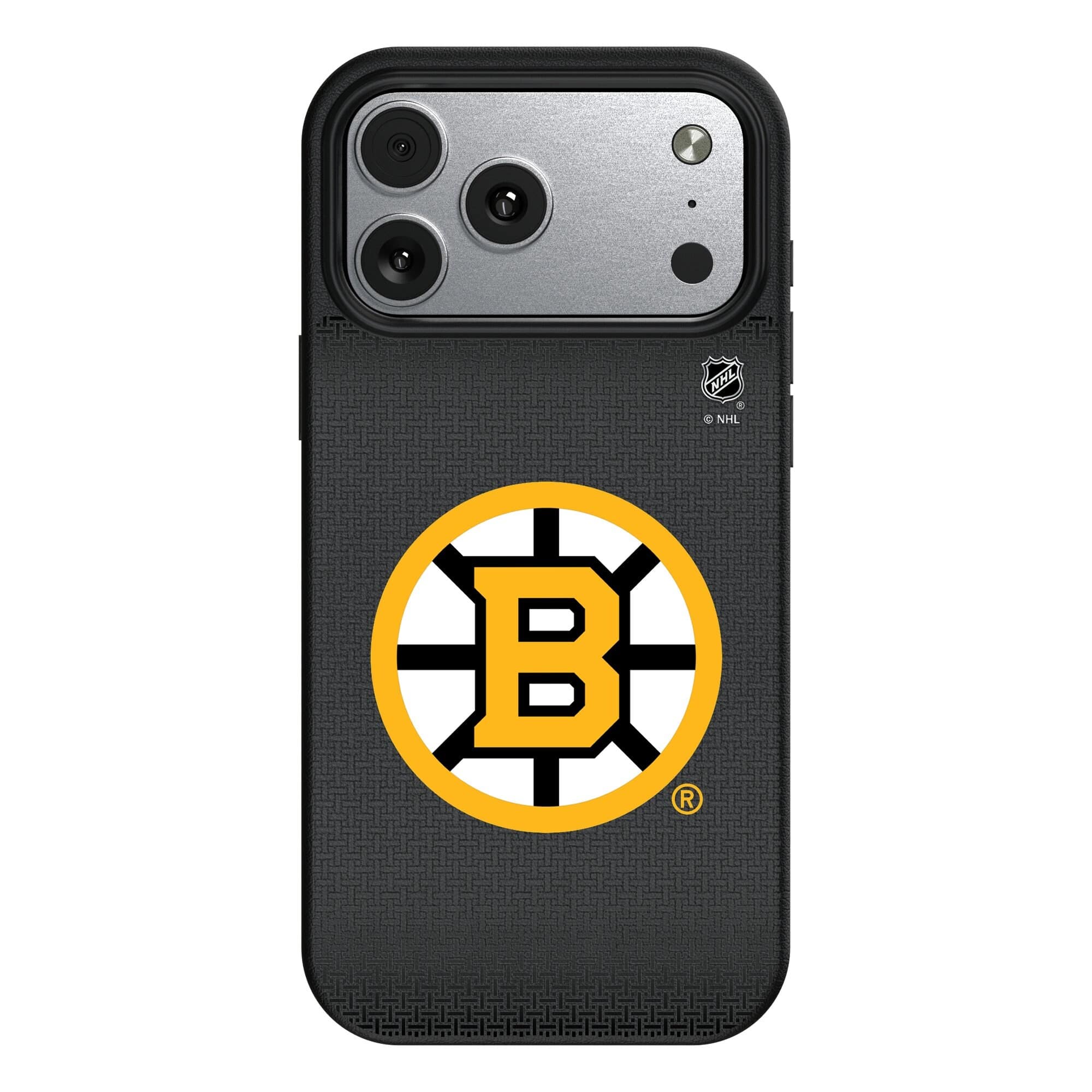 Keyscaper - NHL - Boston Bruins - Linen Logo iPhone Magnetic Bump Case - 17 - Black price history on PriceWatchPro