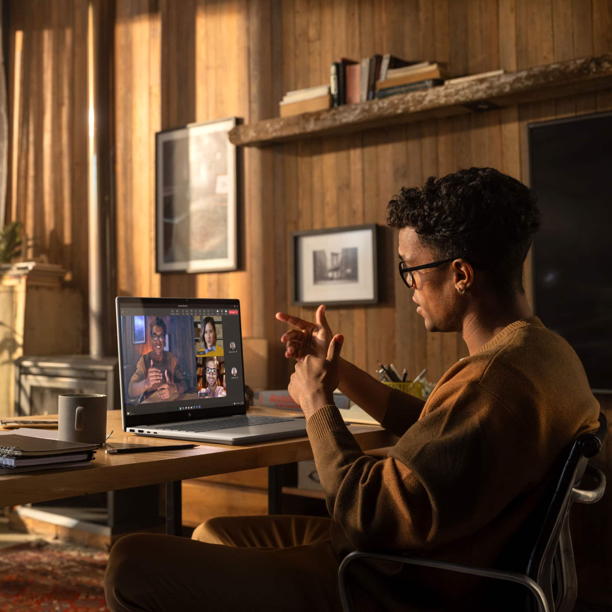 The text on the image is not clearly visible, but it appears to be part of a video conferencing interface. Here is a possible grouping and correction based on common elements found in such interfaces:
- **Top Bar:**
- "Zoom" (likely the name of the application)
- "Meeting ID" (a unique identifier for the meeting)
- "Participants" (a list of people in the meeting)
- "More" (a dropdown menu for additional options)
- **Main Screen:**
- "Start Video" (button to start video feed)
- "Mute" (button to mute audio)
- "Leave" (button to exit the meeting)
- **Bottom Bar:**
- "Chat" (button to open the chat window)
- "Share Screen" (button to share your screen)
- "Record" (button to record the meeting)
- **Participants Panel:**
- Names or avatars of participants (not clearly readable in the image)
This is a general layout and may not match exactly due to the image quality and angle.