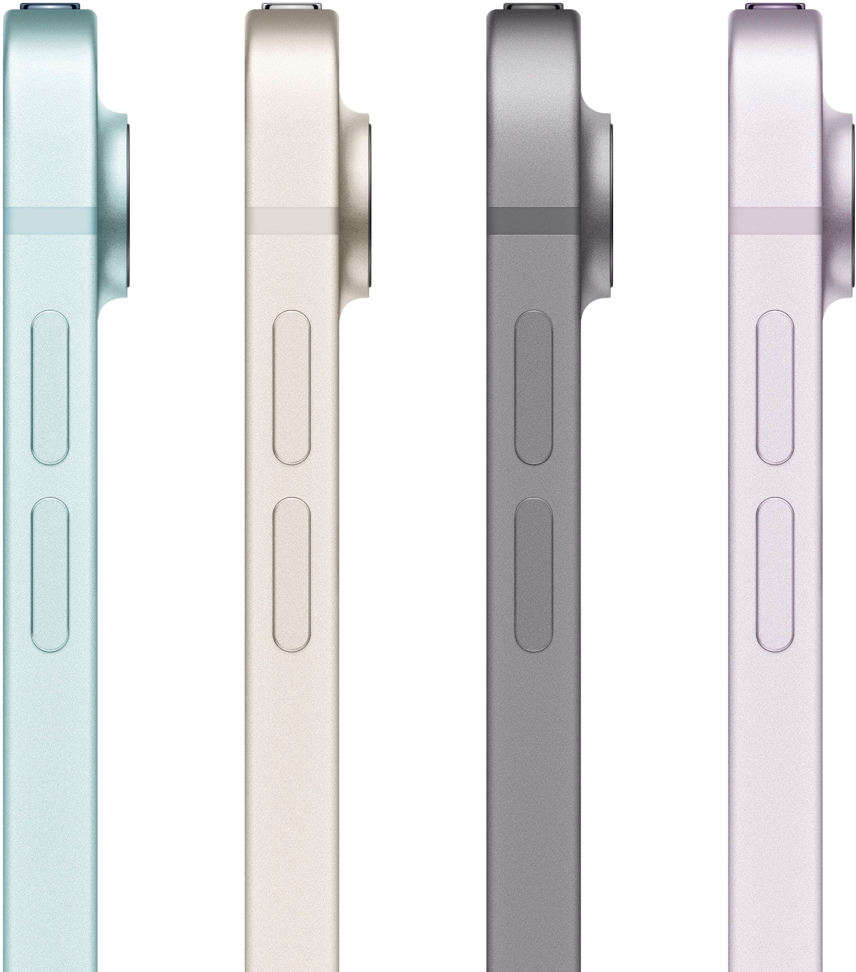 Alt View 2. Apple - 11-inch iPad Air M3 chip Built for Apple Intelligence Wi-Fi + Cellular 256GB - Space Gray.