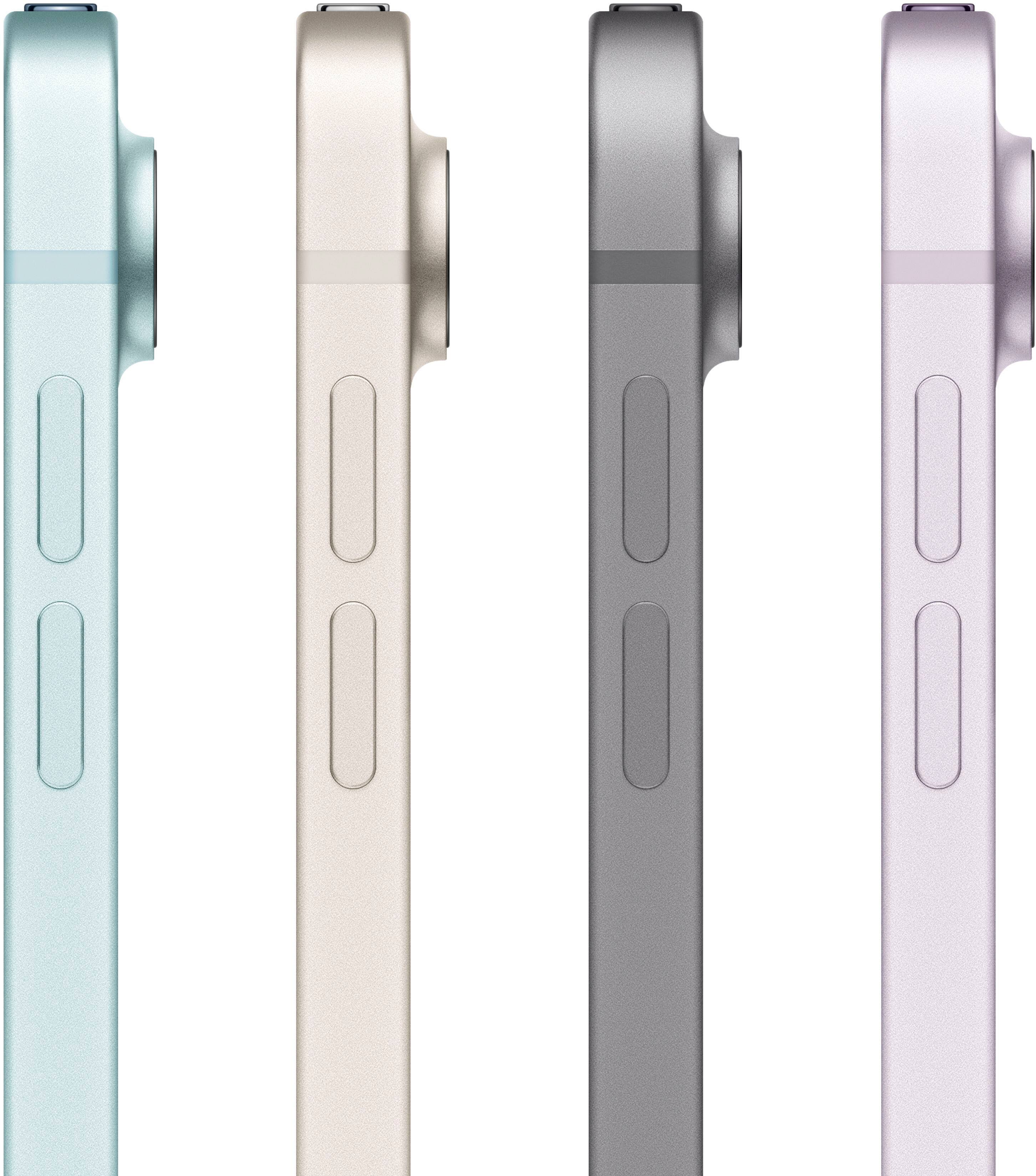 Alt View 2. Apple - 11-inch iPad Air M3 chip Built for Apple Intelligence Wi-Fi + Cellular 256GB - Space Gray.