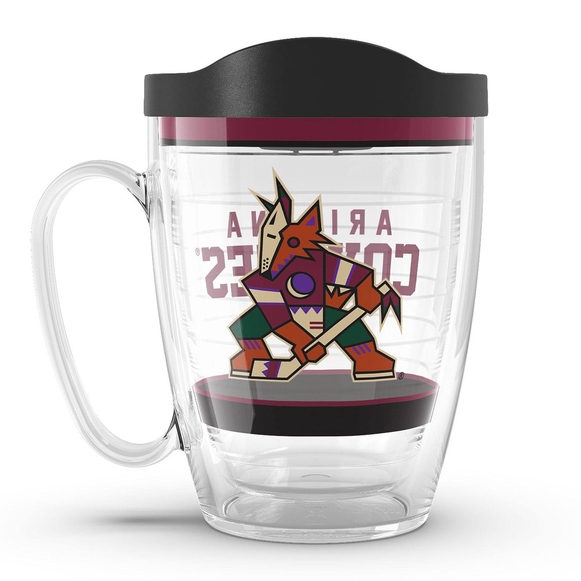 Front. Tervis - Arizona Coyotes 16oz. Tradition Classic Mug - Multicolor.