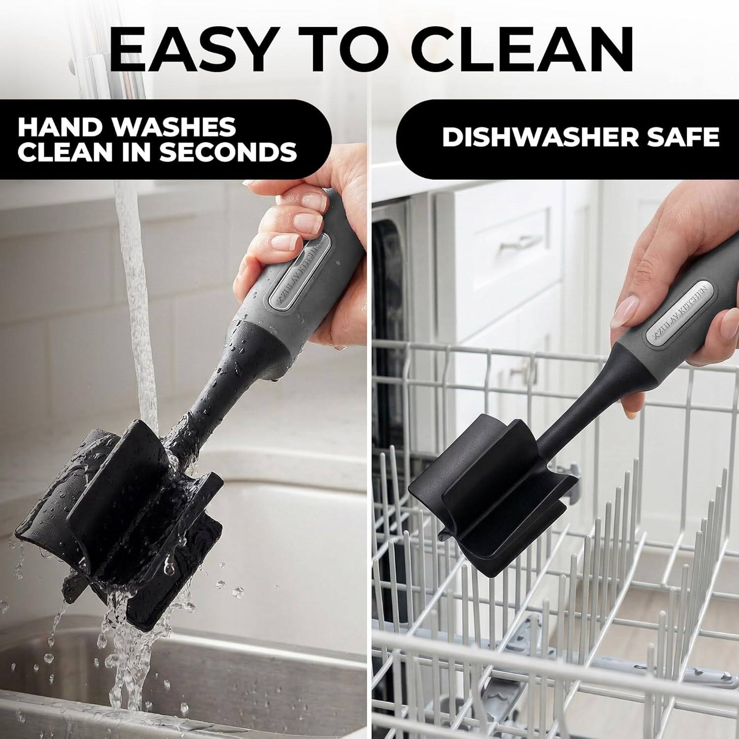 EASY TO CLEAN

HAND WASHES CLEAN IN SECONDS

DISHWASHER SAFE