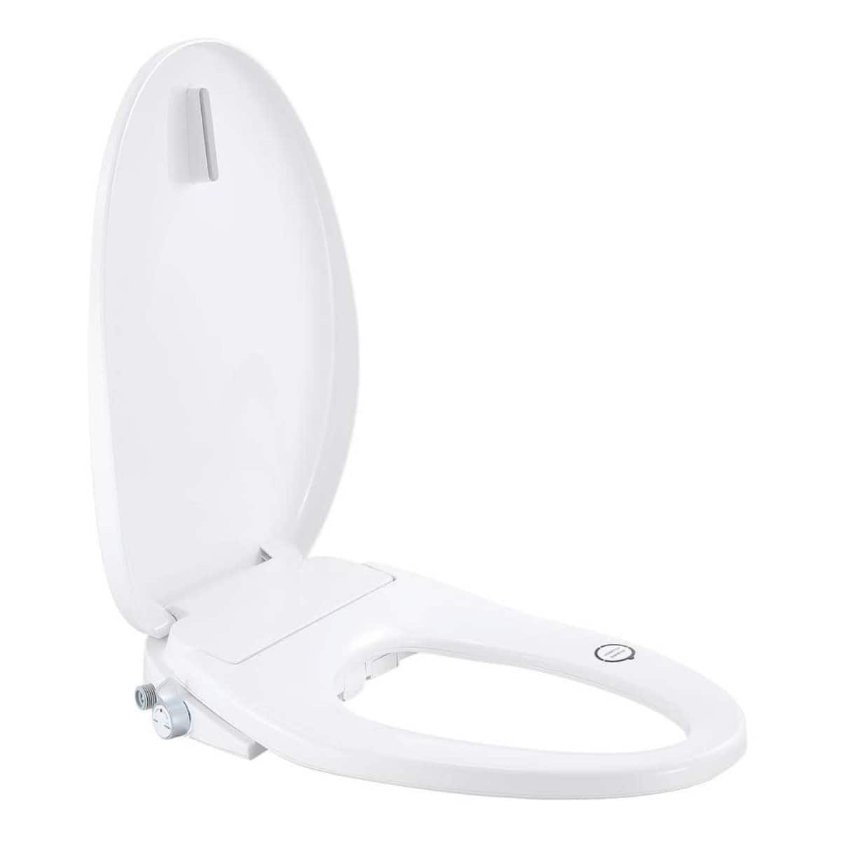 Bio Bidet - by Bemis BB550 Elongated Bidet Toilet Seat with Drylette Towels - White