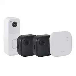 Blink - Outdoor 4 XR 2-Camera System 400ft Range + Sync Module XR & Doorbell - Black