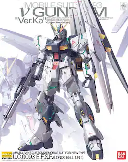 BANDAI NAMCO Entertainment - Mobile Suit Gundam MG RX-93 Nu Gundam Ver.Ka