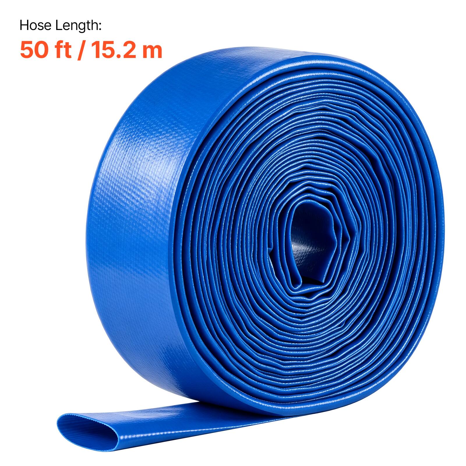 Hose Length: 50 ft / 15.2 m