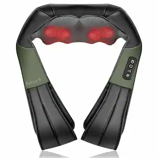 Homedics Shiatsu Rechargeable Neck Massager with Heat Tan NMS-390HJ - Best Buy Homedics Shiatsu Rechargeable Neck Massager with Heat Tan NMS-390HJ - Best Buy