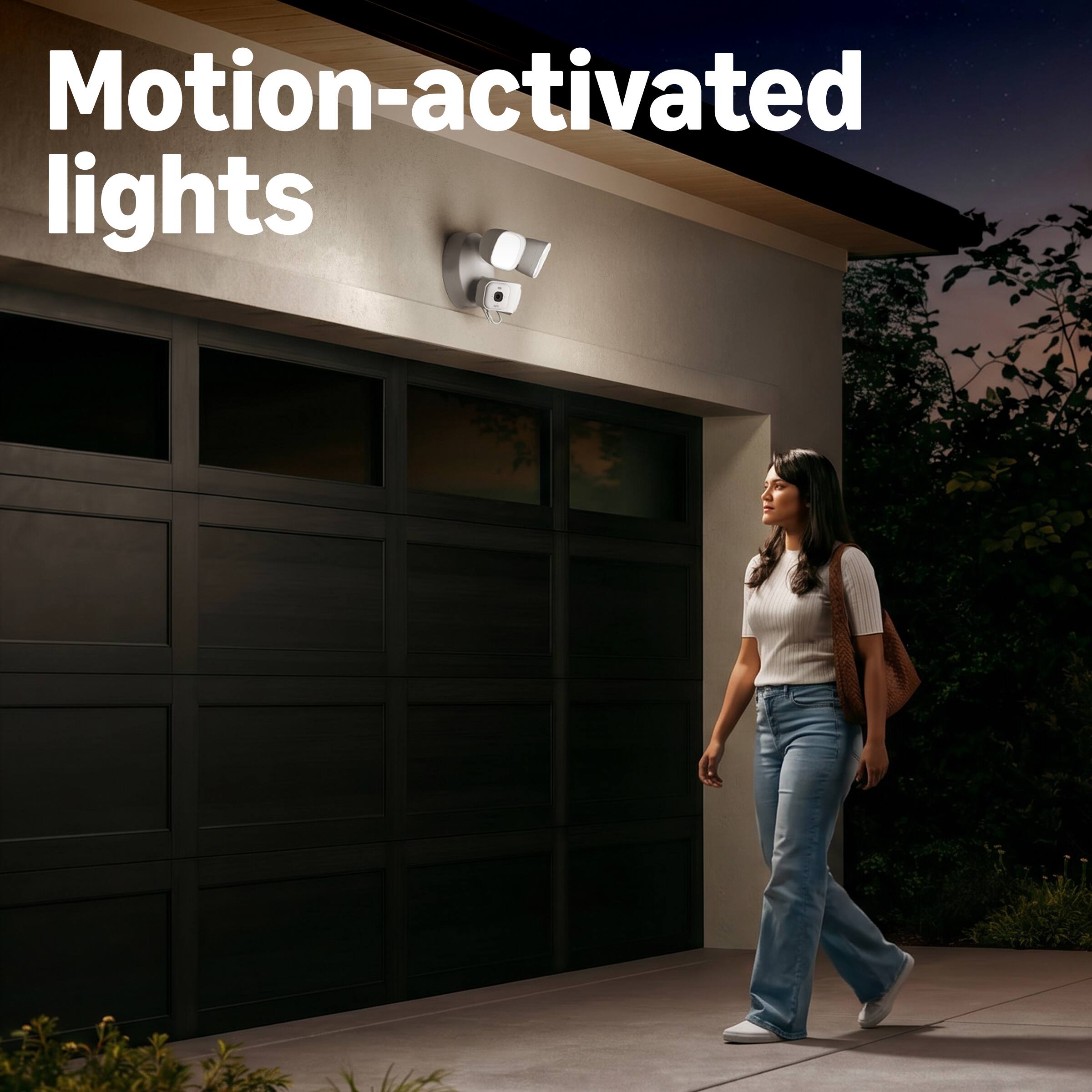 Motion-activated lights