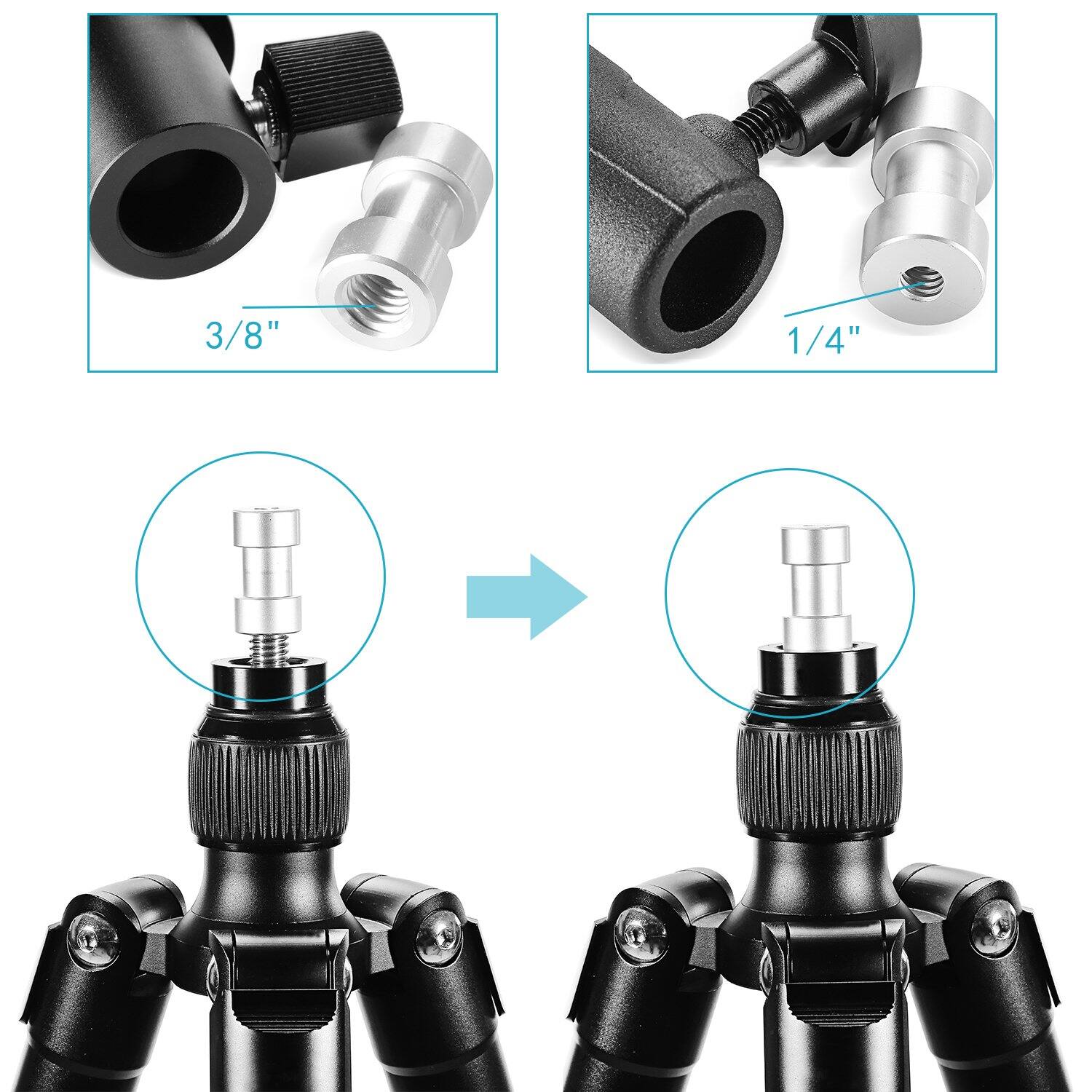 3/8" 1/4"